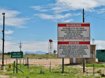 Trinity Site New Mexico atomic bomb test range