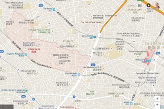 Toshima-ku Nagasaki map Ikebukuro