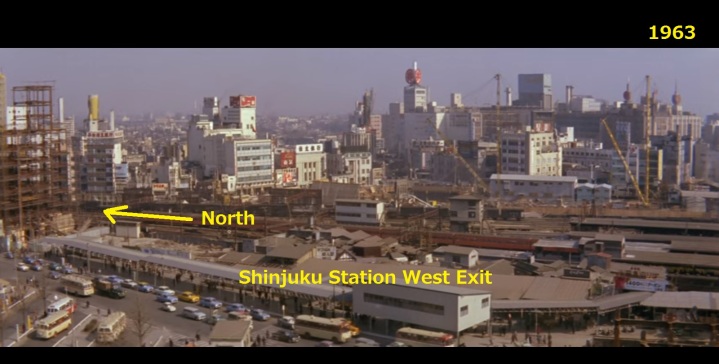 Shinjuku Station West Exit 1963